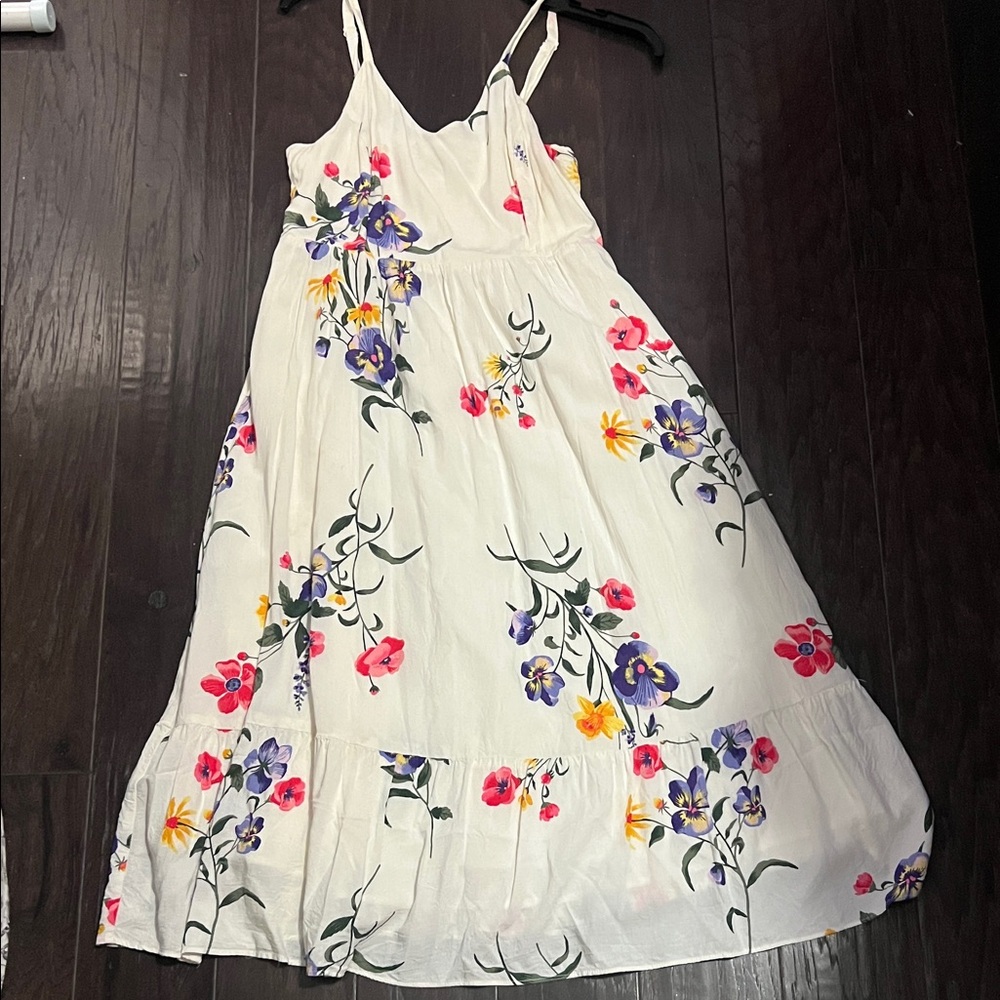 Old Navy White Floral Kids Dress